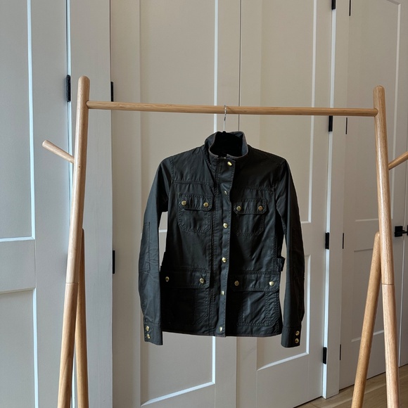 JCrew Wax Barn Jacket Size XXS - Picture 10 of 11